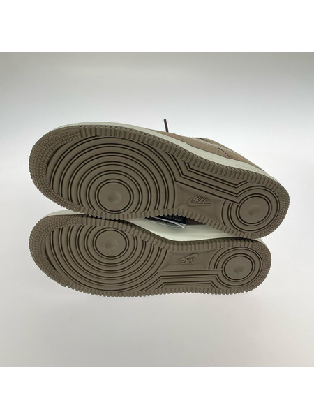 NIKE スニーカー AIR FORCE 1 ミンクブラウン 26cm