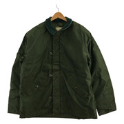 U.S.NAVY 70s ナイロンデッキジャケット L