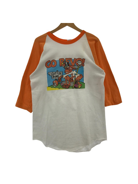 OLD・VINTAGE 七分丈・ラグランT RUSSELL 70s 金タグ[値下]