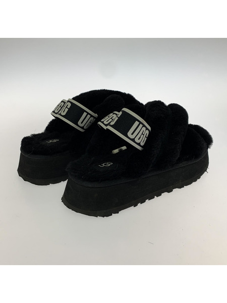 UGG シューズ DISCO CROSS SLIDE 黒 25.0cm