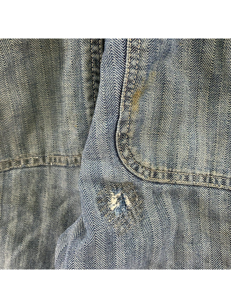 OLD・VINTAGE オーバーオール・ツナギ 40s Stone Cutter 月桂樹 HBT 36 IND