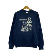 OLD・VINTAGE スウェット・トレーナー FRUIT OF THE LOOM/80s USA製 FLAGSTAFF