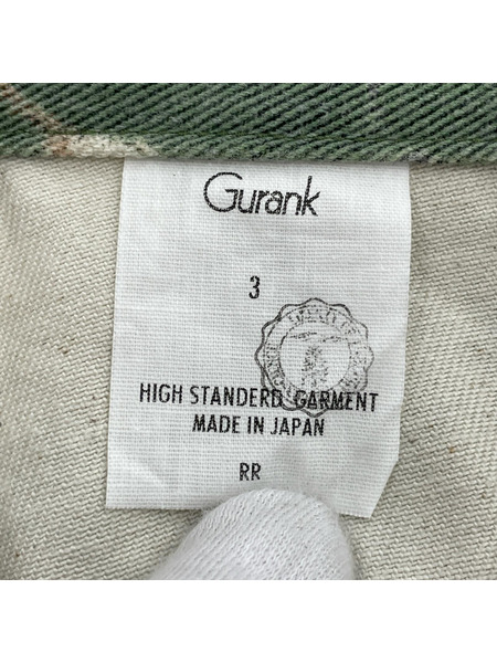 ショートパンツ Gurank Cargo shorts camoufrage 25K02