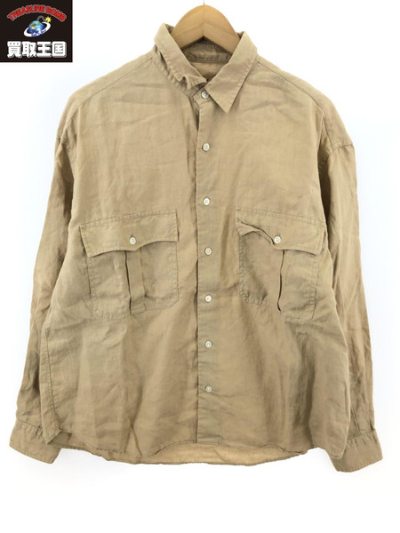 Porter ClassicROLL UP LINEN SHIRT