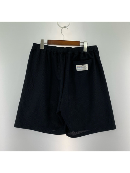 ACANTHUS ショートパンツ ×muta MARINE メッシュ イージーショーツ  黒 L