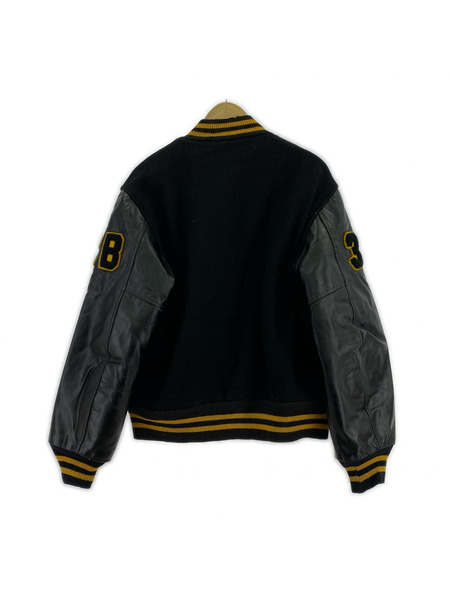 ジャケット BUTWIN スタジャン 80s 黒×黒