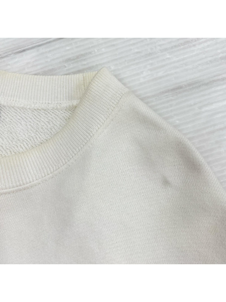 STUSSY スウェット・トレーナー ロゴプリント 白 (M)