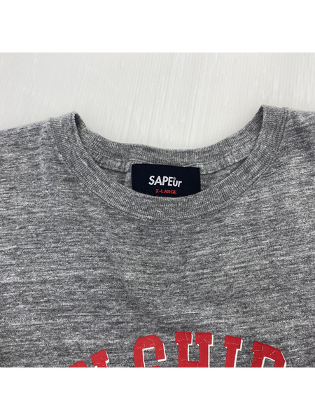 SAPEur×浜田雅功 tee グレー XL[値下]