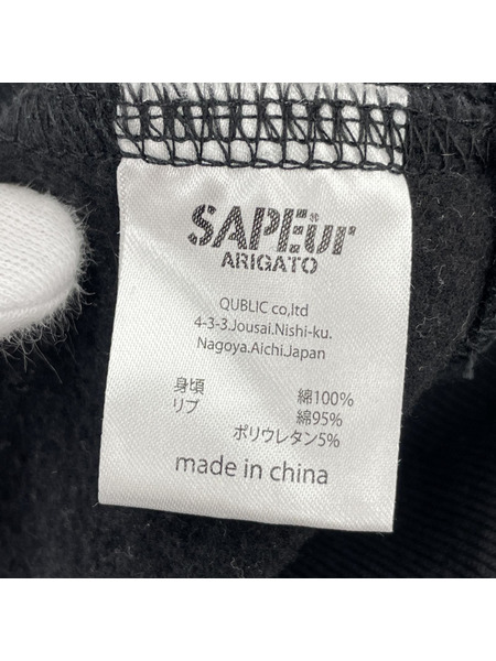 SAPeur パーカー ヘッドロココ 黒（L）[値下]