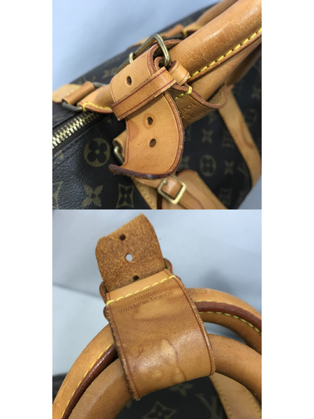 LV キーポル45 モノグラム  ヨゴレ・タブちぎれ・イニシャル入り ハンドバッグ