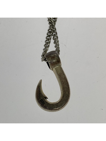 ネックレス FOOKZ＆Co釣リ針シルバーネックレス[値下]