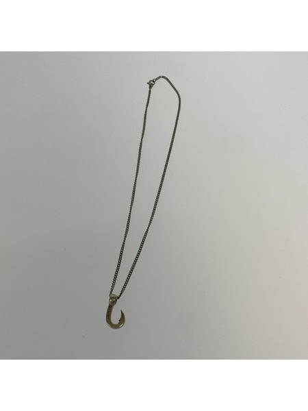 ネックレス FOOKZ＆Co釣リ針シルバーネックレス[値下]