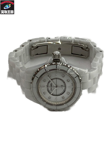 CHANEL シャネル J12 H2570 電池交換 仕上げ済み レディース QZ クオーツ ホワイト 