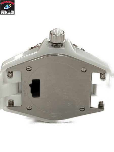 CHANEL シャネル J12 H2570 電池交換 仕上げ済み レディース QZ クオーツ ホワイト 