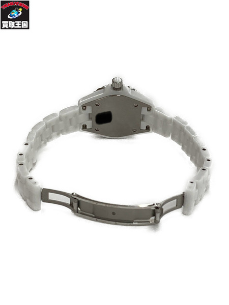 CHANEL シャネル J12 H2570 電池交換 仕上げ済み レディース QZ クオーツ ホワイト 