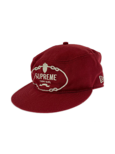 Supreme キャップ ×NEW ERA "PRADA SPOOF"  RED