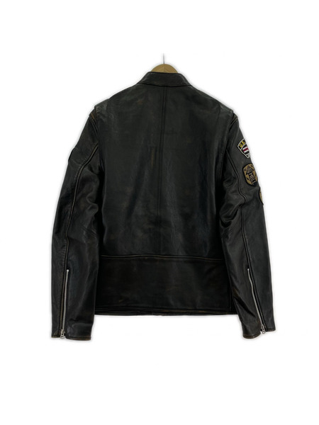 AVIREX レザージャケット AGED STAND SINGLE RIDERS