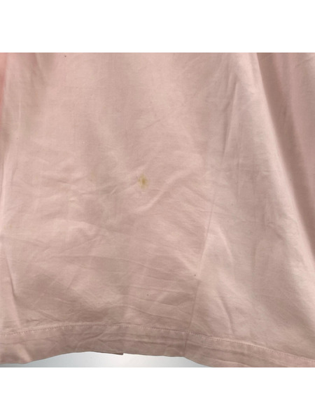ISSEY MIYAKE スタンドカラー 比翼 オックスシャツ M ピンク
