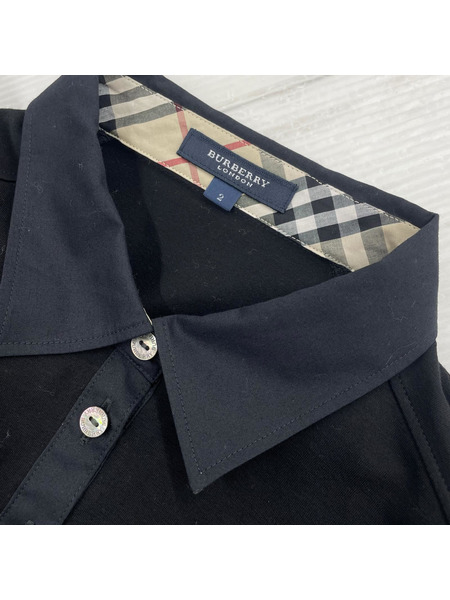 BURBERRY 長袖シャツ LONDON ノバチェック ハーフボタン シャツ