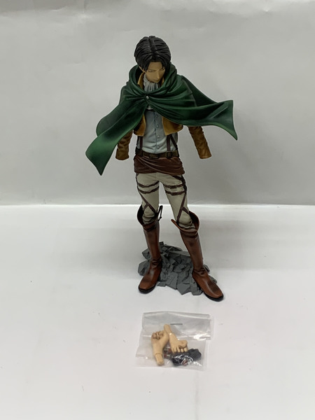 進撃の巨人 MSP リヴァイ＆立体機動装置 ver.MSP セット 開封品 ダメージあり MASTER STARS PIECE 調査兵団 リヴァイ兵長[値下]