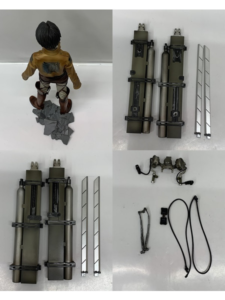 進撃の巨人 MSP リヴァイ＆立体機動装置 ver.MSP セット 開封品 ダメージあり MASTER STARS PIECE 調査兵団 リヴァイ兵長[値下]