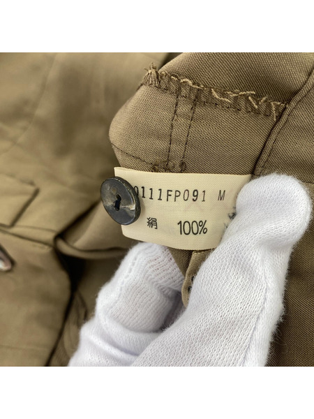 パンツ JURGEN LEHL/シルク/カーキ[値下]