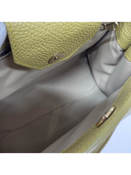 ハンドバッグ CHRISTIAN VILLA 2WAY 黄色
