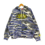 Supreme 26SS performance zip up hooded sweatshirt L 青