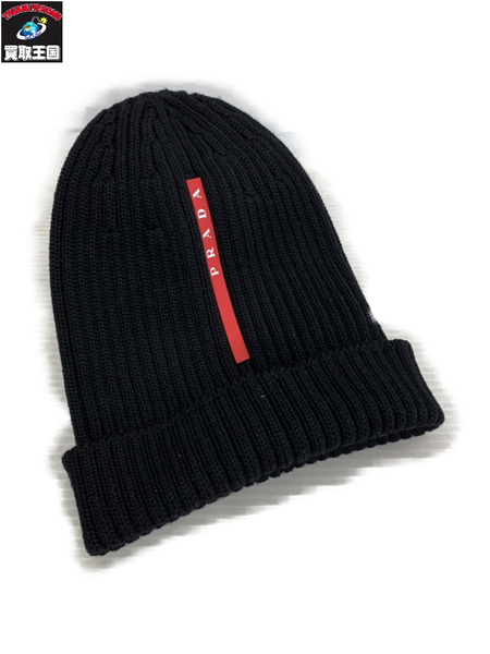 ラグ衣料その他 PRADA ウール ニット帽 ビーニー