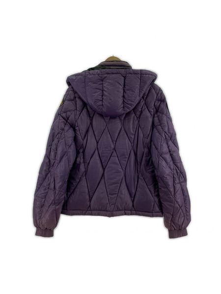 TMT ダウンジャケット ワッペン付キダウンジャケット PUR (S)