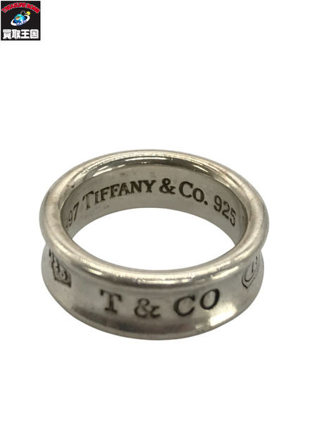 Tiffany & Co ティファニー 1837 リング ミディアム 925 シルバー 16号相当