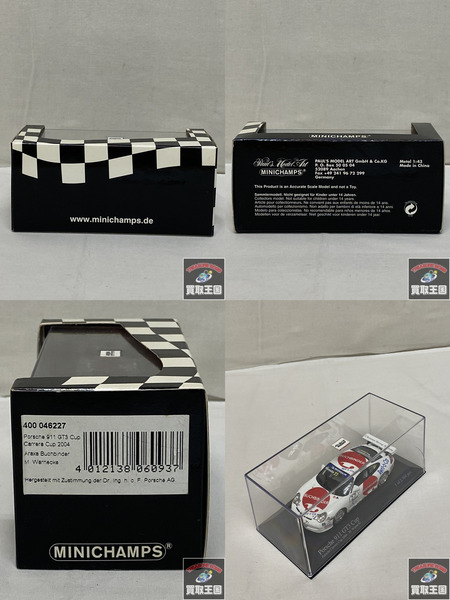 1/43 ミニチャンプス　Porsche 911 GT3 Cup　Warnecke 2004 No.27