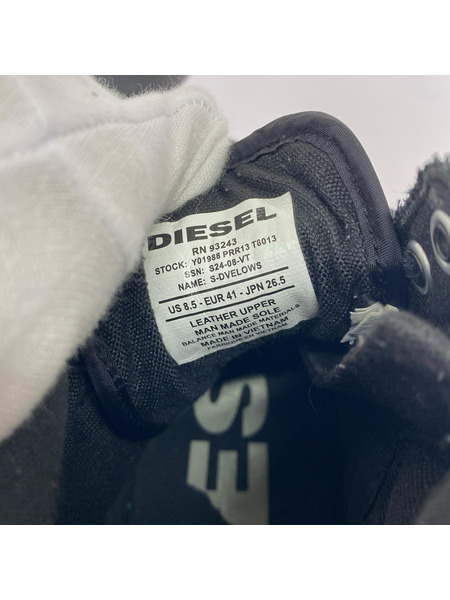 DIESEL スニーカー S-DVELOWS/ 黒 (26.5㎝)