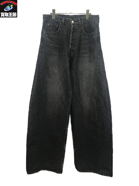 stein 25SS DEFORMATION WIDE VINTAGE DENIM JEANS (M)