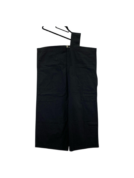 COMME des GARCONS 80s 本ライン ワンショルダー サロペット ブラック