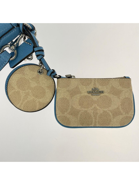 COACH ローレル スモール ショルダーバッグ ミラーチャーム＆ポーチ ショルダーバッグ 