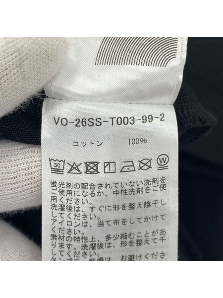 VOWELS 半袖Tシャツ・カットソー BLUR TEE/黒/2