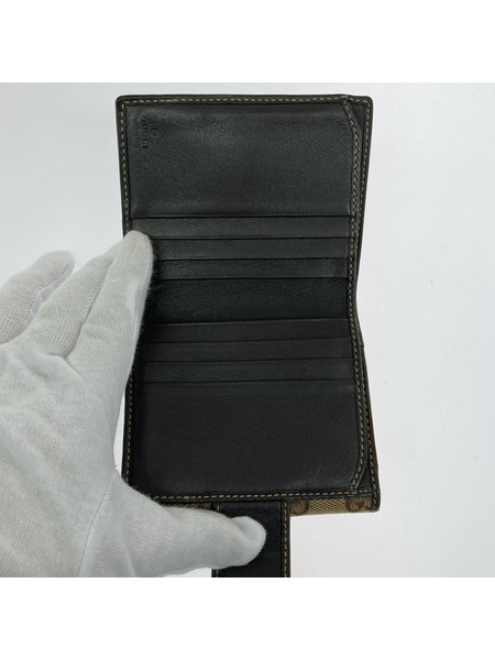 コンパクトウォレット GUCCI GGキャンバス チワワ 財布