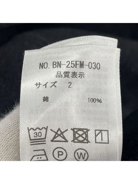 BATONER 25AW MERANGE COLOR JUMBERCA URAKE CREW NECK 2 グレー