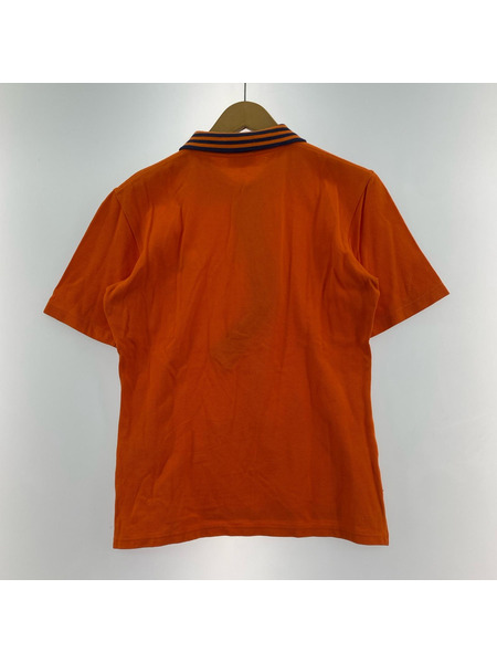 Vivienne Westwood ポロシャツ MAN 変形 刺繍ロゴ (46) オレンジ