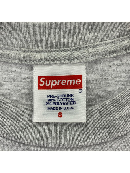 Supreme 半袖Tシャツ・カットソー 24SS Electromagnetic Tee グレー (S)
