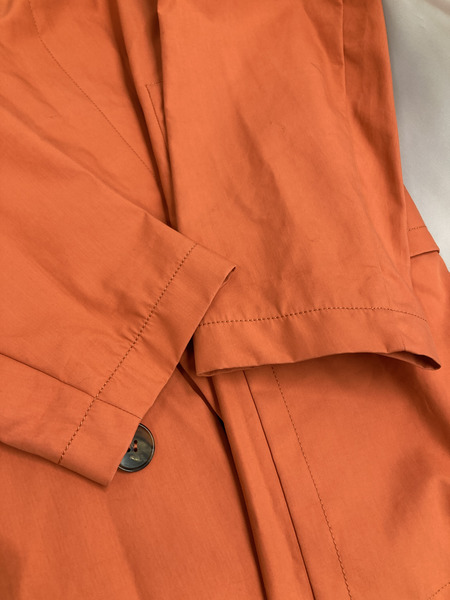 GUCCI ステンカラーコート オレンジ (48)