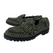 COMME des GARCONS シューズ HOMME PLUS 千鳥 ツイード ローファー  25