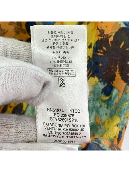 patagonia 半袖シャツ 16年製 ゴー・トゥ・シャツ S