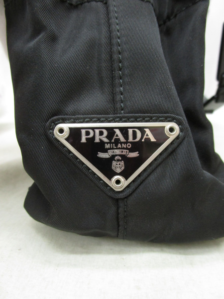 PRADA ナイロンハンドバッグ 持ち手プラ