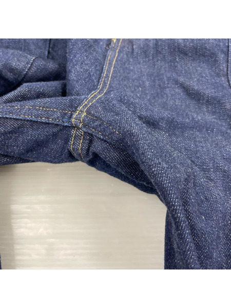YOKE  Denim 3pleated Wide-leg Trousers 3 インディゴ