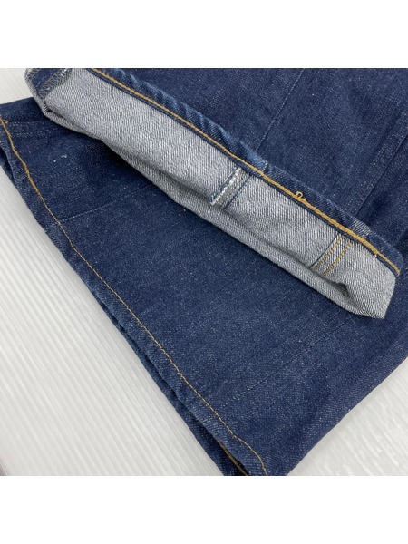 YOKE  Denim 3pleated Wide-leg Trousers 3 インディゴ