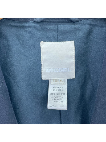 DIESEL ジャケット DIESEL bondage black jacket XL