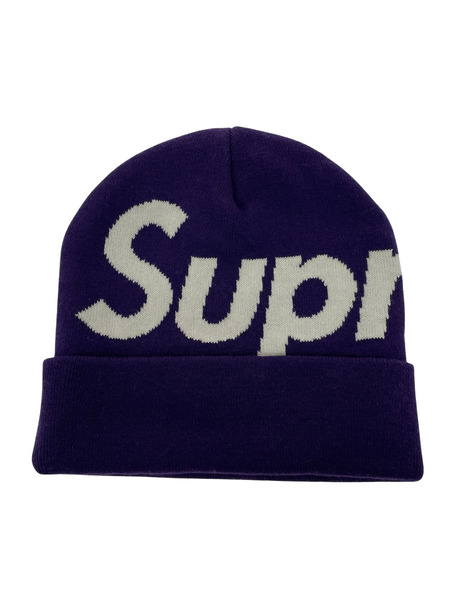Supreme 25AW Big Logo Beanie Purple ビッグロゴビーニー 紫