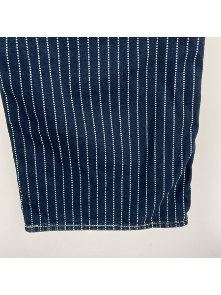 デニム・ジーンズ TOUGHNESS ウォバッシュストライプ インディゴ